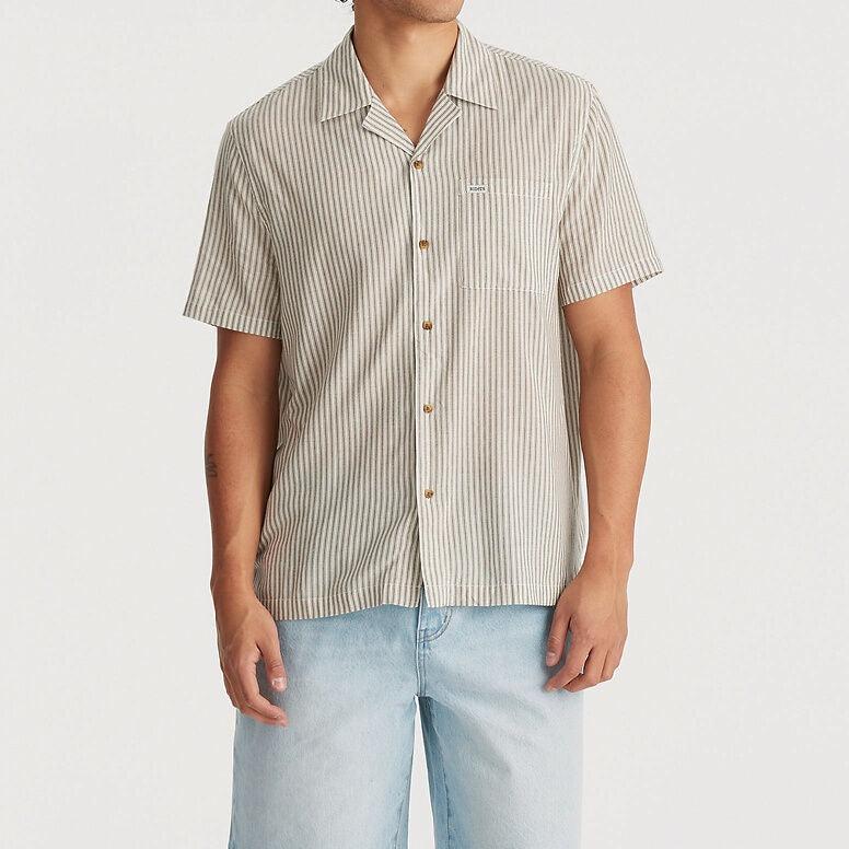 Riders By Lee Vacay Shirt - Khaki Stripe