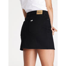 Load image into Gallery viewer, Riders By Lee Girlfriend A-Line Skirt - Black Rinse
