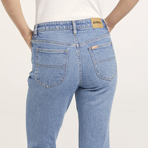 Riders By Lee Mid Vintage Flare Jean - Serene Blue