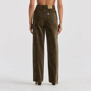Riders By Lee Hi Wide Pant - Deep Olive