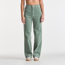 Load image into Gallery viewer, Riders By Lee Hi Wide Corduroy Pants - Moss Green

