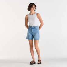 Load image into Gallery viewer, Riders By Lee Hi Wide Short - Precious Blue
