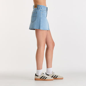 Riders By Lee Mid Mini Skirt - Lifetime Blues