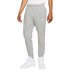 Nike Club Joggers -Dark Grey Heather/Light Smoke Grey/White