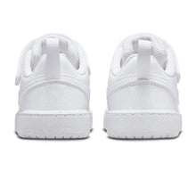 Load image into Gallery viewer, Nike Court Borough Low Recraft Shoe (3-8) - White/White-White
