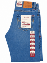 Load image into Gallery viewer, Ringers Western Dylan Slim Straight Leg Jean - Mid Blue
