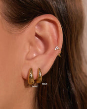 Load image into Gallery viewer, Arms Of Eve Jax Mini Gold Earrings
