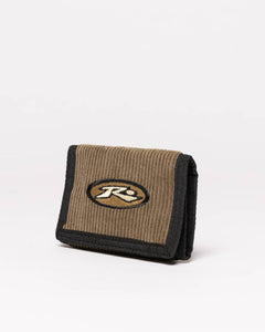 Rusty Glory Days Cord Tri-Fold Wallet - Savanna