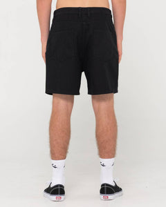 Rusty The Bruce 5 Pocket Short - Black