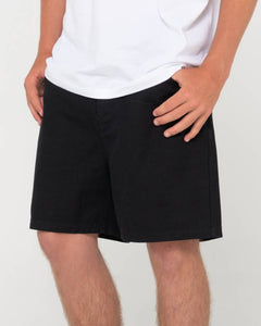 Rusty The Bruce 5 Pocket Short - Black