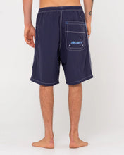 Load image into Gallery viewer, Rusty Flip Daddy Boardshorts - Navy Blue
