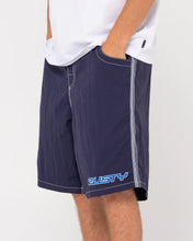 Load image into Gallery viewer, Rusty Flip Daddy Boardshorts - Navy Blue
