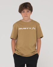 Load image into Gallery viewer, Rusty Boys Vital Rusty Short Sleeve Tee - Khaki
