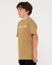 Load image into Gallery viewer, Rusty Boys Vital Rusty Short Sleeve Tee - Khaki
