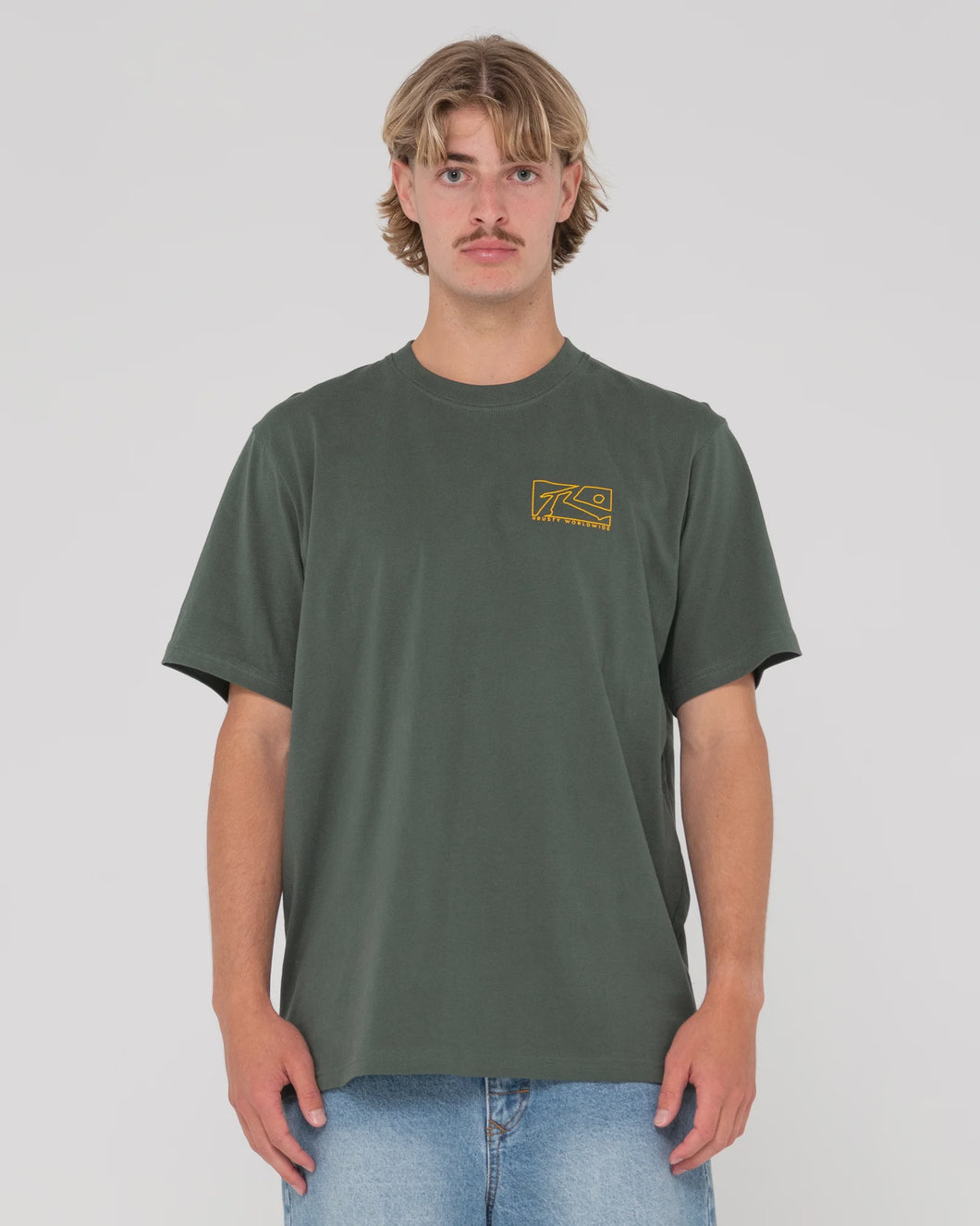 Rusty Boxed Out S/S Tee - Shadow Army