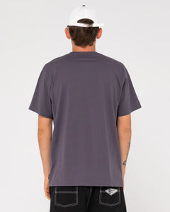 Rusty Short Cut 2 Short Sleeve Tee - Coal