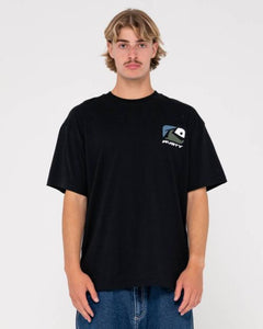 Rusty Phenom Short Sleeve Tee - Black