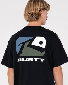 Rusty Phenom Short Sleeve Tee - Black