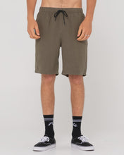 Load image into Gallery viewer, Rusty Overtone Linen Elastic Short -  Savanna
