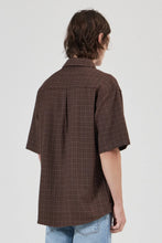 Load image into Gallery viewer, Rolla's Axle Check SS Shirt - Brown
