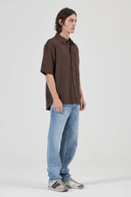 Load image into Gallery viewer, Rolla's Axle Check SS Shirt - Brown
