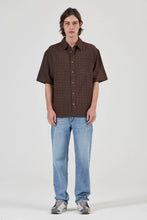 Load image into Gallery viewer, Rolla's Axle Check SS Shirt - Brown
