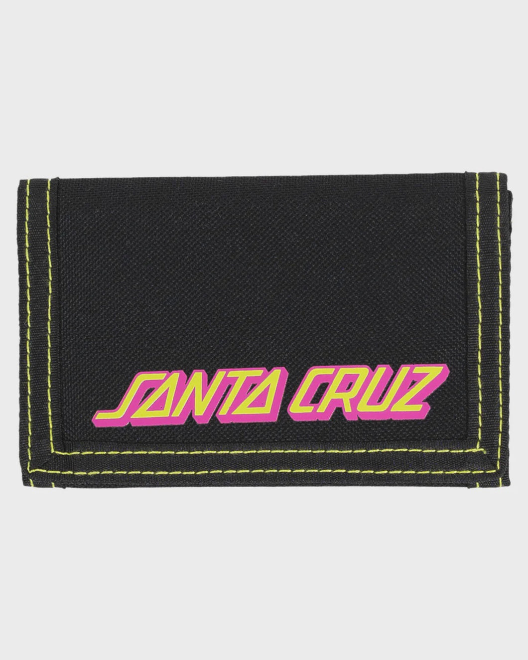 Santa Cruz Shark Dot Velcro Wallet - Black