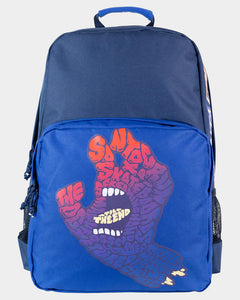 Santa Cruz Letter Hand Fade Backpack - Cobalt