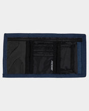 Load image into Gallery viewer, Santa Cruz Flame Ringed Dot Velcro Wallet - Blue
