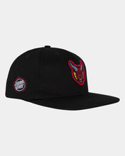 Load image into Gallery viewer, Santa Cruz x Stranger Things Hellfire Club Snapback Hat - Black
