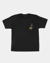 Load image into Gallery viewer, Santa Cruz x Stranger Things Demogorgon Dot Youth T-shirt - Black
