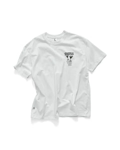 S Double Time to Relax SS Tee - White