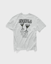 Load image into Gallery viewer, S Double Time to Relax SS Tee - White
