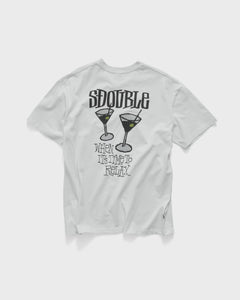 S Double Time to Relax SS Tee - White