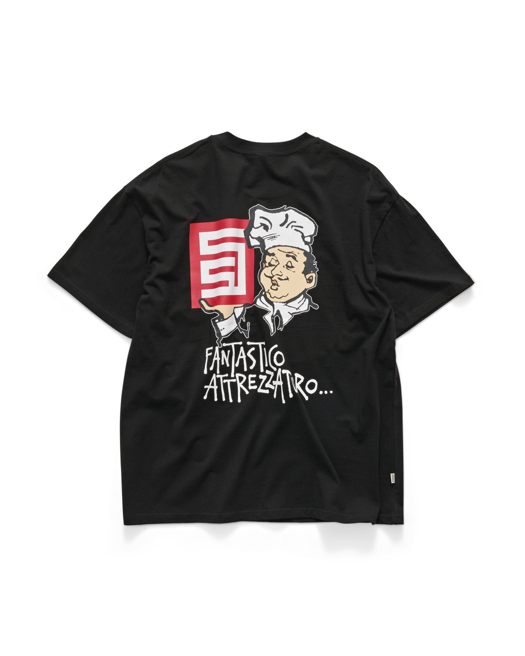 S Double Fantastico SS Tee - Black