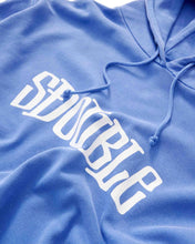 Load image into Gallery viewer, S Double Big Block Pullover Hoodie - Overdye Blue
