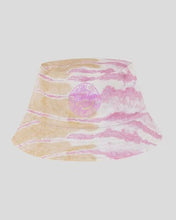 Load image into Gallery viewer, Santa Cruz Strange Check Dot Reversible Bucket Hat -  Olive Stone Tie Dye
