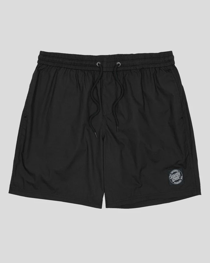 Santa Cruz MFG Dot Cruzier Beach Short - Black