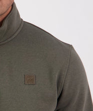 Load image into Gallery viewer, Swanndri Fundamentals Quarter Zip - Dark Olive

