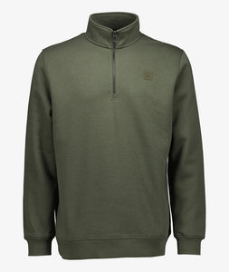Swanndri Fundamentals Quarter Zip - Dark Olive