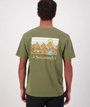 Load image into Gallery viewer, Swanndri Outback Printed T-Shirt - Clover
