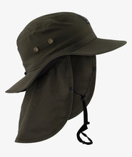 Load image into Gallery viewer, Swanndri Explorer Crushable Sun Hat - Olive/Black

