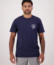 Load image into Gallery viewer, Swanndri All Cylinders T-Shirt - Navy/Ecru
