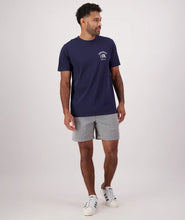 Load image into Gallery viewer, Swanndri All Cylinders T-Shirt - Navy/Ecru
