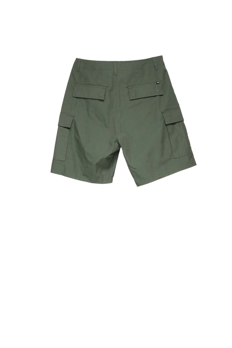 Stussy Surplus Cargo Short Flora Green Ripstop Arnold s