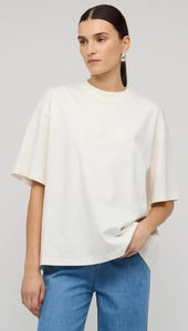 Staple the Label Staple Embroidery Tee - White