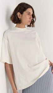 Staple the Label Staple Embroidery Tee - White