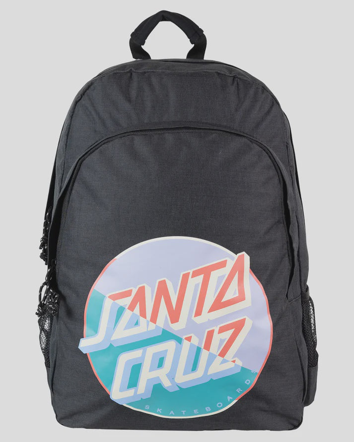 Santa Cruz Split Block Dot Backpack - Off Black