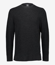 Load image into Gallery viewer, Swanndri Otahu River Merino Crew - Black
