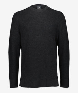 Swanndri Otahu River Merino Crew - Black